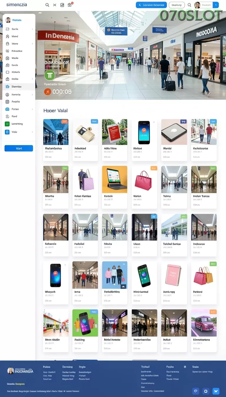 Cuplikan layar VT789 — halaman utama
